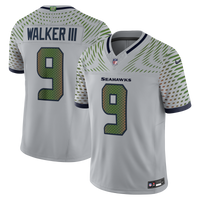 Seattle Seahawks Kenneth Walker III Wolf Gray 2025 Rivalries Collection Stitched Limited Jersey