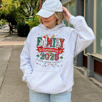 Making Memories Together Sweatshirt, Family Christmas 2025 Hoodie, Matching Holiday Family Hooded Pullover, Xmas Group Photo Sweater