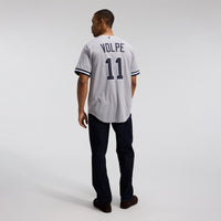 New York Yankees Anthony Volpe Gray Road Replica Jersey