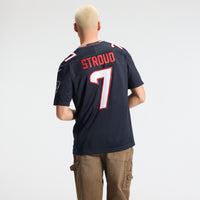 Houston Texans C.J. Stroud Navy Team Stitched Limited Jersey