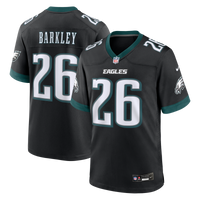 Philadelphia Eagles Saquon Barkley Black Alternate Game Jersey