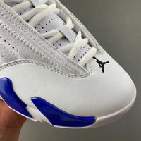 Retro Low Top Sneakers, Blue White Colorway, Lace Up Design, Casual Gift for Sneaker Fans