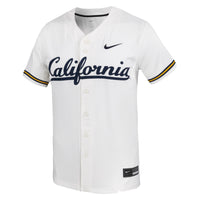 White Cal Bears Replica Baseball Jersey