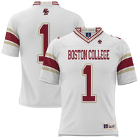 #1 Boston College Eagles Football Jersey - White