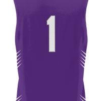 #1 Furman Paladins Lightweight Basketball Jersey - Purple