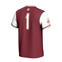 Charleston Cougars Lightweight Collegiate Softball Fashion Jersey - Maroon