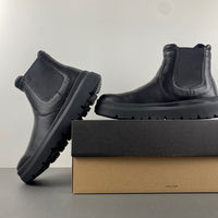 Boots, Black Colorway, Slip On Design, Casual Gift for Shoe Lovers