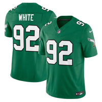 Philadelphia Eagles Reggie White Kelly Green Alternate Limited Jersey
