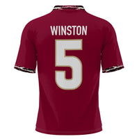 Jameis Winston Garnet Florida State Seminoles Heisman Football Jersey