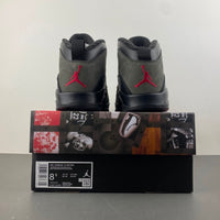 Low Top Sneakers, Carbon Gray Black Red Colorway, Leather Footwear, Lace Up Design, Casual Gift for Sneaker Fans