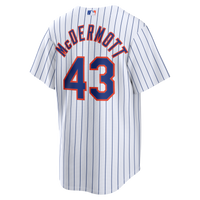 New York Mets Chayce McDermott White Home Replica Jersey