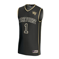#1 Wake Forest Demon Deacons Lightweight Basketball Fashion Jersey - Black