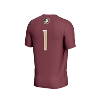 #1 Florida State Seminoles Lightweight Collegiate Soccer Fashion Jersey - Garnet