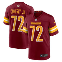 Washington Commanders Josh Conerly Jr. Burgundy Team Game Jersey