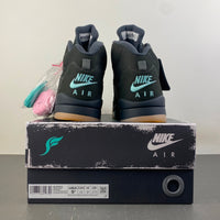 Retro Low Top Sneakers, Aurora Green Black Colorway, Lace Up Design, Casual Gift for Sneaker Fans