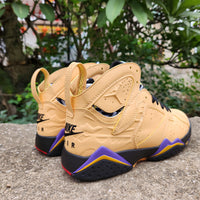 Sneakers, Yellow Purple Colorway, Lace Up Design, Casual Gift for Sneaker Fans
