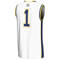 #1 Marquette Golden Eagles Lightweight Basketball Jersey - White