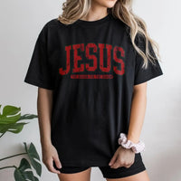 Vintage Christian Christmas Shirt, Jesus the Reason for the Season T-Shirt, Distressed Religious Graphic Tee, Faith Holiday Present T-Shirt