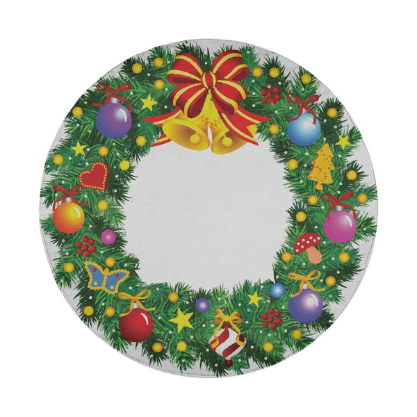 Festive Holiday Ornaments Tire Cover, Christmas Wreath Spare Tire Cover, Winter Xmas Spare Tire Cover, Holiday Jeep Bronco SU