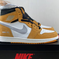 Sneakers, Yellow White Colorway, Lace Up Design, Casual Gift for Sneaker Fans