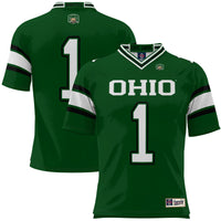 #1 Ohio Bobcats Football Jersey - Green