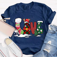 Merry Christmas Vibes Shirt, Adorable Snowman Christmas T-Shirt, Retro Winter Holiday Graphic Tee, Festive Xmas Snowman Shirt, Holiday Fan Present