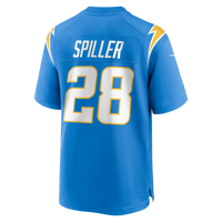 Los Angeles Chargers Isaiah Spiller Powder Blue Game Jersey