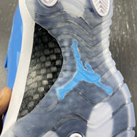 Low Top Sneakers, Blue White Colorway, Lace Up Design, Casual Gift for Sneaker Fans