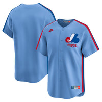 Montreal Expos Light Blue Cooperstown Collection Limited Jersey