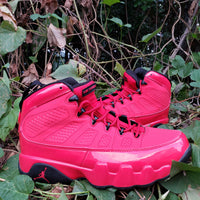 Sneakers, Red Colorway, Lace Up Design, Casual Gift for Sneaker Fans