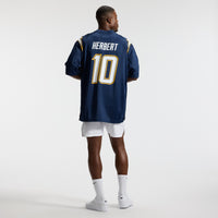 Los Angeles Chargers Justin Herbert Navy Alternate Super Chargers Game Player Jersey