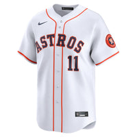 Houston Astros Cam Smith #11 White Home Limited Player Jersey