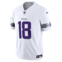 Minnesota Vikings Justin Jefferson White Alternate Limited Jersey