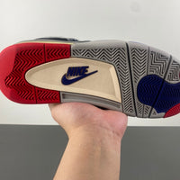 Low Top Sneakers, Blue Black Red Colorway, Lace Up Design, Casual Gift for Sneaker Fans