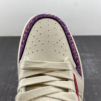 Low Top Sneakers, White Red Colorway, Reverse Hook Design, Snake Pattern, Lace Up Design, Casual Gift for Sneaker Fans