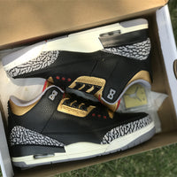 Sneakers, Black Gold Colorway, Lace Up Design, Casual Gift for Sneaker Fans