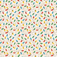 Holiday Bulbs Gift Wrap Paper, Retro Christmas Light Wrapping Paper, Vintage Xmas Wrapping Paper, Festive Present Wrap, Seasonal Gift Wrap