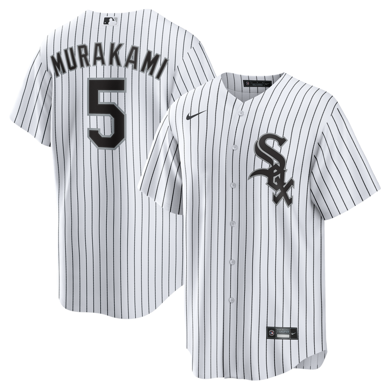 Chicago White Sox Munetaka Murakami White Home Replica Jersey