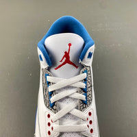 Retro Low Top Sneakers, Royal Blue White Colorway, Lace Up Design, Casual Gift for Sneaker Fans