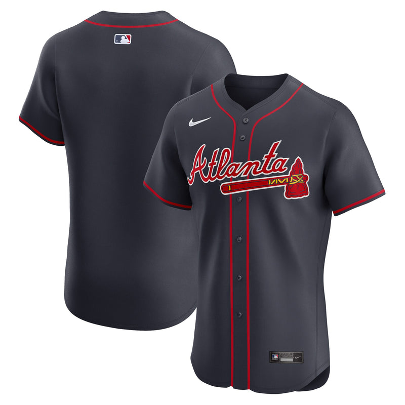 Atlanta Braves Navy Alternate Elite Jersey