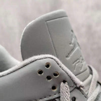 Mid Top Sneakers, Gray Colorway, Lace Up Design, Casual Gift for Sneaker Fans