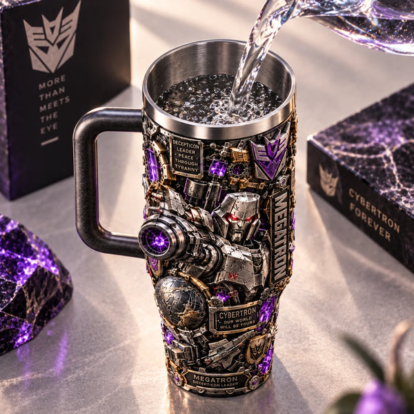 Peace Through Tyranny - MG Relief Collage Tumbler - main