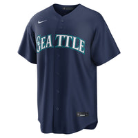 Seattle Mariners Navy Road Replica Jersey
