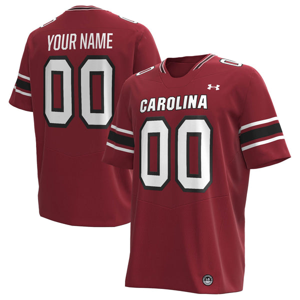South Carolina Gamecocks Custom Replica Football Jersey - Garnet
