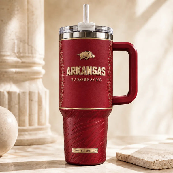 Crimson and Gold Confidence - ARK Wraparound Tumbler - main