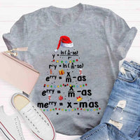 Humorous Science Math Holiday Shirt, Geometry Math Teacher Christmas T-Shirt, Pi Tree Graphic Tee, STEM Educator Xmas Season Present