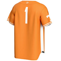 #1 Tennessee Orange Tennessee Volunteers Lightweight Baseball Jersey