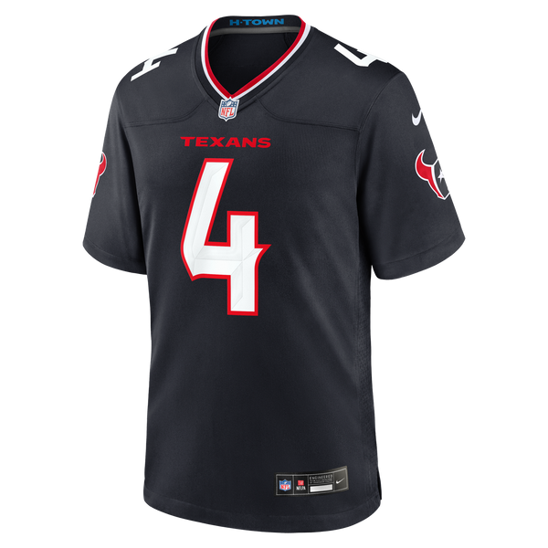 Houston Texans Kamari Lassiter Navy Team Game Jersey