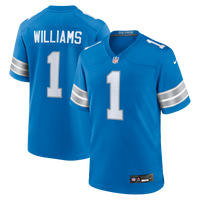 Detroit Lions Jameson Williams Blue Game Player Jersey
