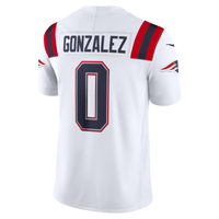 New England Patriots Christian Gonzalez White Stitched Limited Jersey